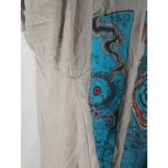 Jordan Buckley Sz 2XL World Wide Mens Shirt Skull Roses Print - Picture 8 of 8